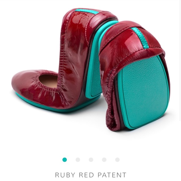 Tieks Shoes - Ruby Red Tieks